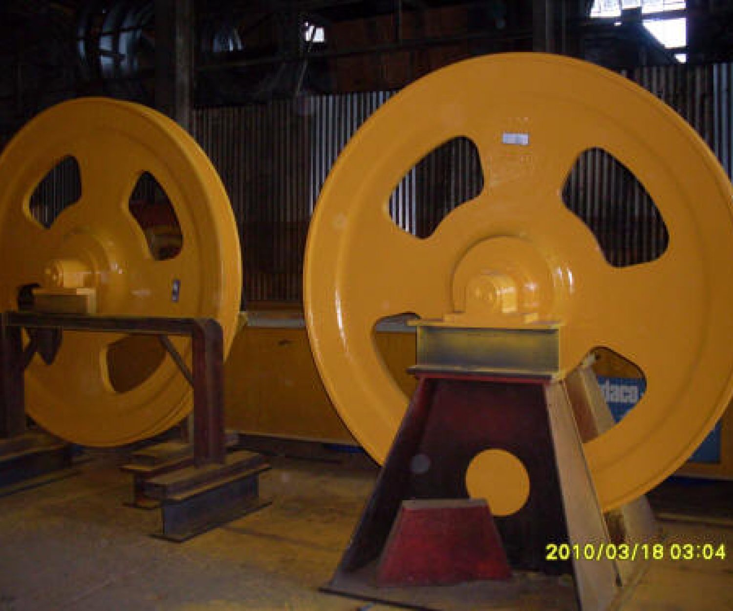 KEW Foundries manufactured eight kibble and stage sheave wheels, destined for Frontier mine in the Democratic Republic of Congo.